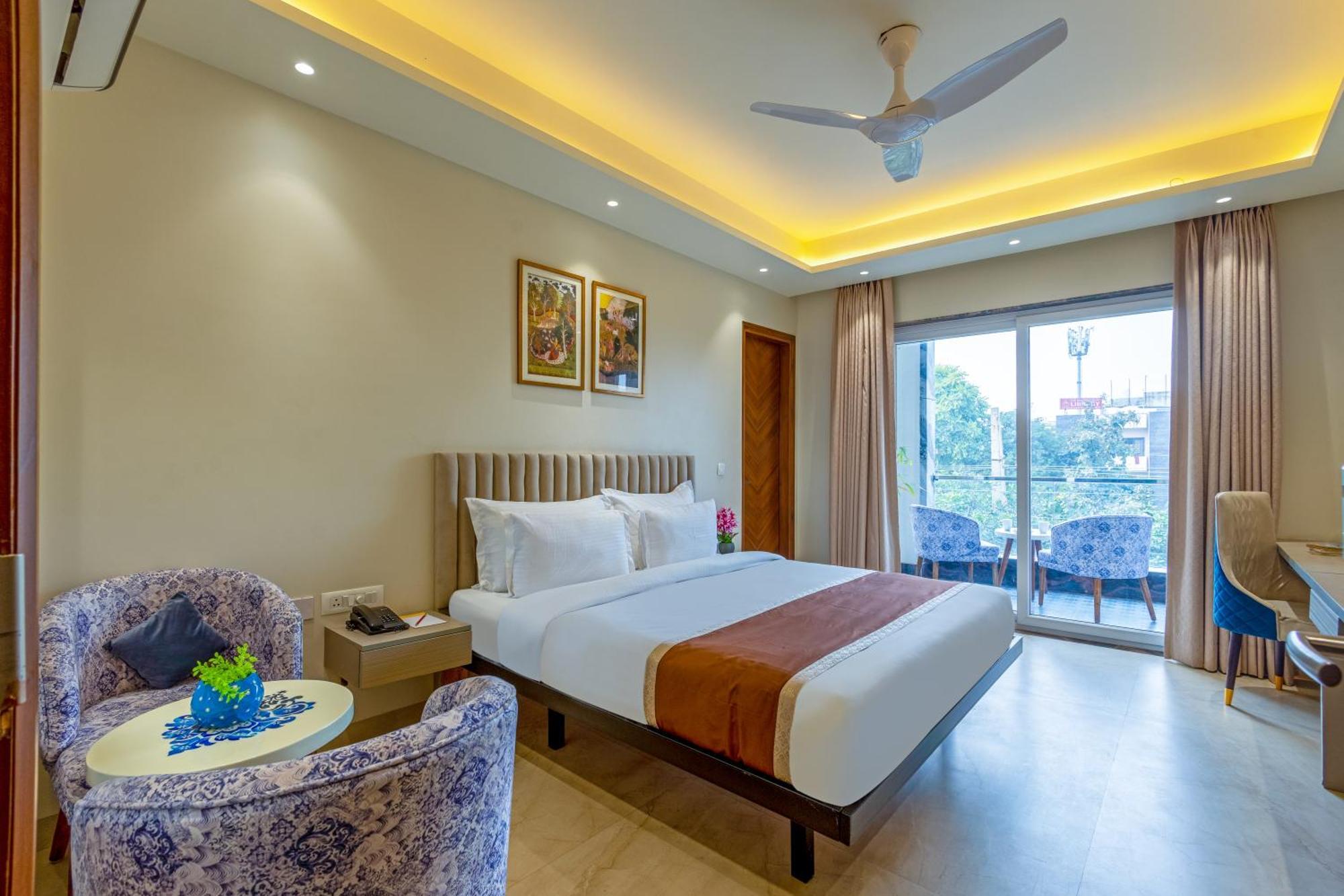 Hotel Ginger Palace Delhi Airport Nova Deli Exterior foto