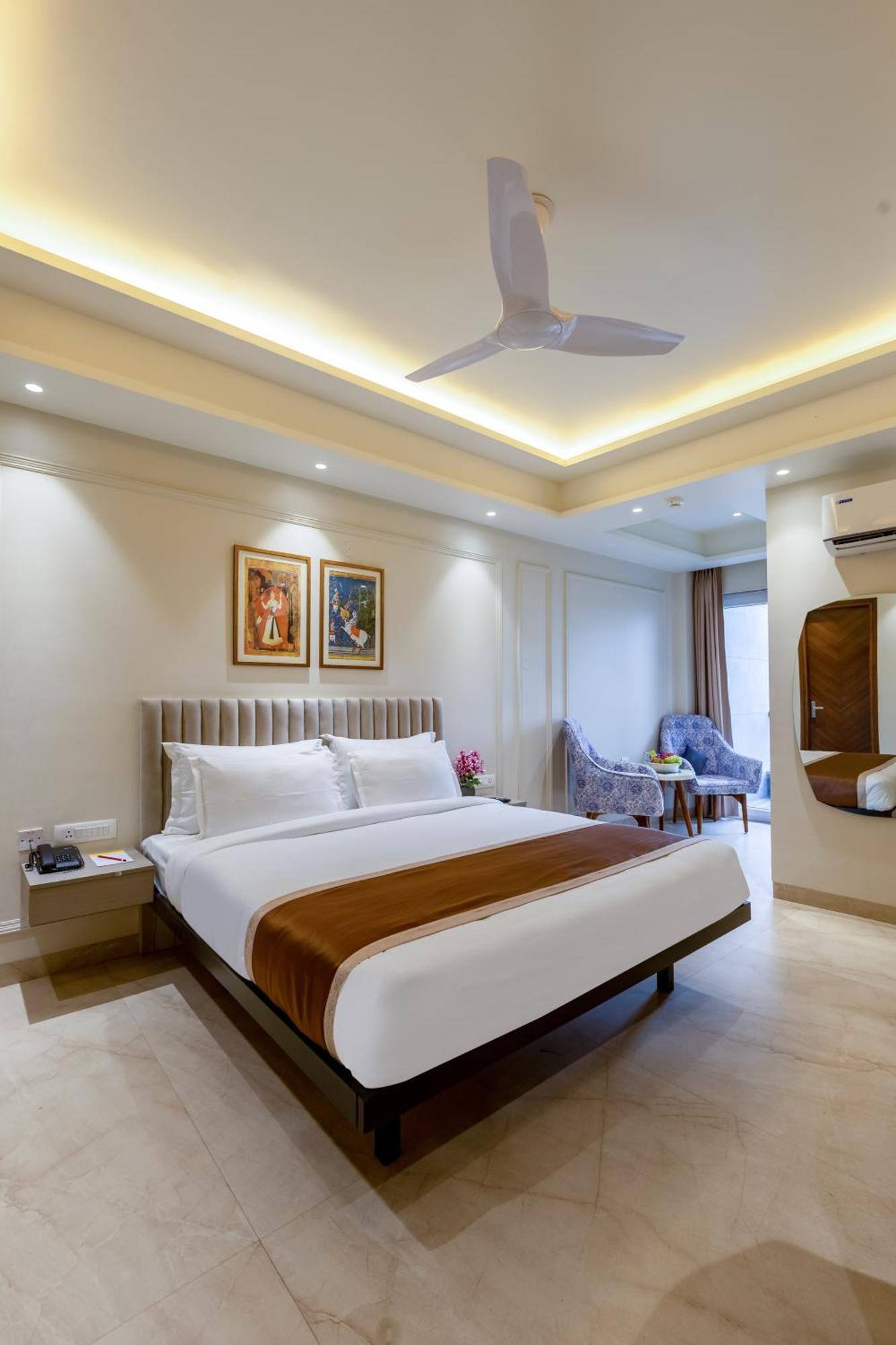 Hotel Ginger Palace Delhi Airport Nova Deli Exterior foto