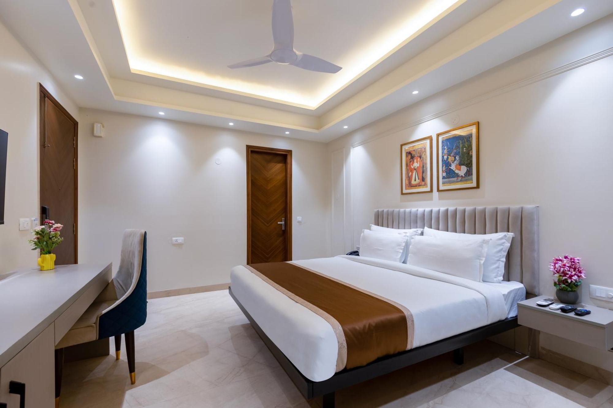 Hotel Ginger Palace Delhi Airport Nova Deli Exterior foto