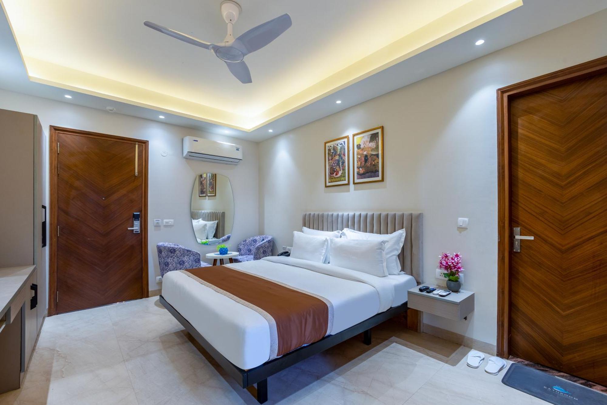 Hotel Ginger Palace Delhi Airport Nova Deli Exterior foto